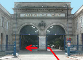 L'entrée de la Galerie Tatry